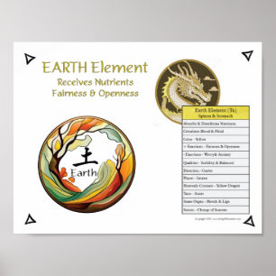 Earth Element Acupuncture Poster