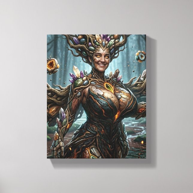 Earth Elemental Canvas Print (Front)