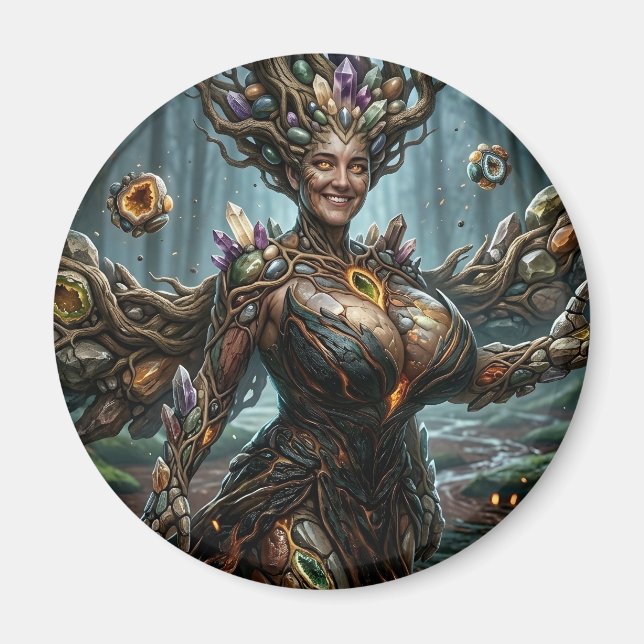 Earth Elemental Magnet (Front)