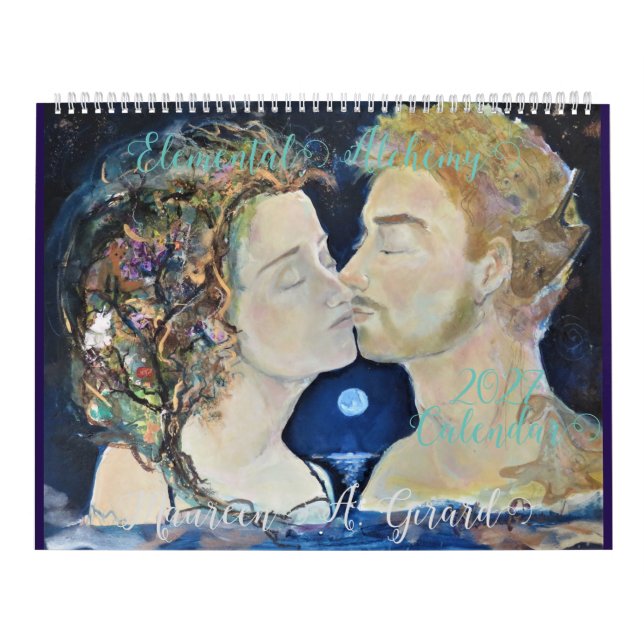 Earth Elements Mystic Maureen Girard Animal Pet Calendar (Cover)