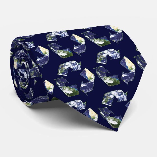 Earth - Environmental - Recycling Tie (Rolled)