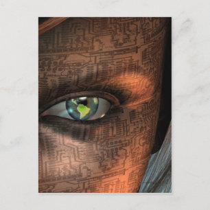Earth Eye Postcard