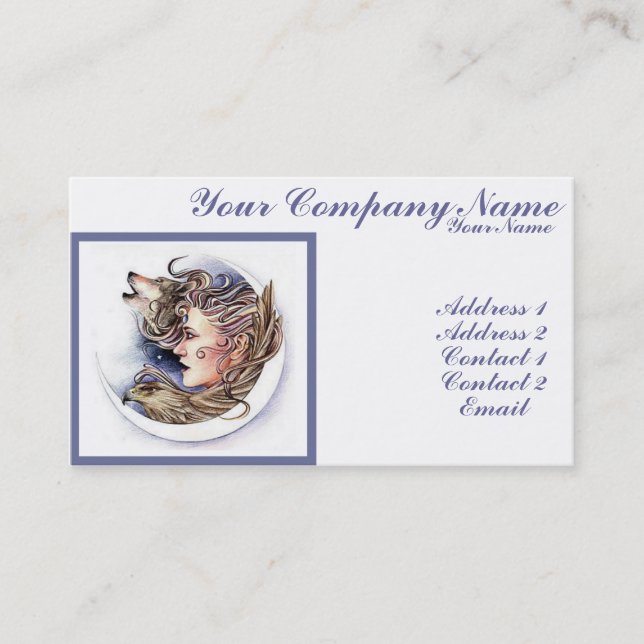 Earth Fairy Business Card (Front)