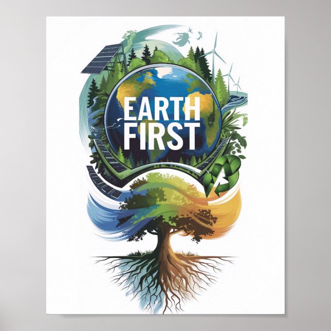 Earth First Sign (Front)