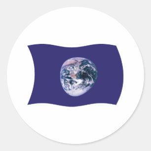 Earth Flag Sticker