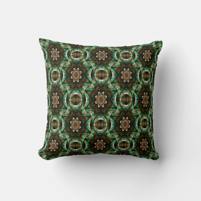 Earth flowers... cushion (Front)