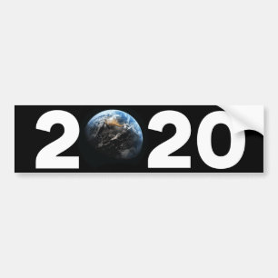 Earth for President® Campaign, "2020" Bumper Sticker