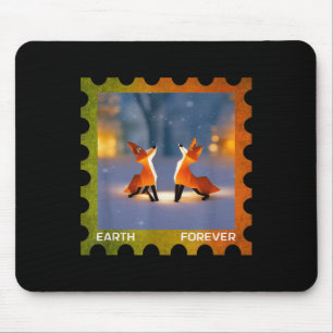 Earth Forever Environmental Protection Stamp Origa Mouse Mat