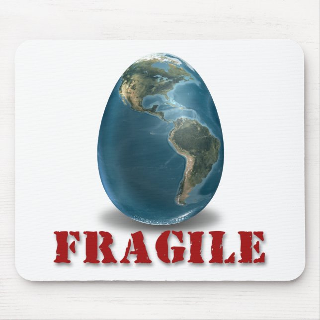 Earth Fragile Mousepad (Front)