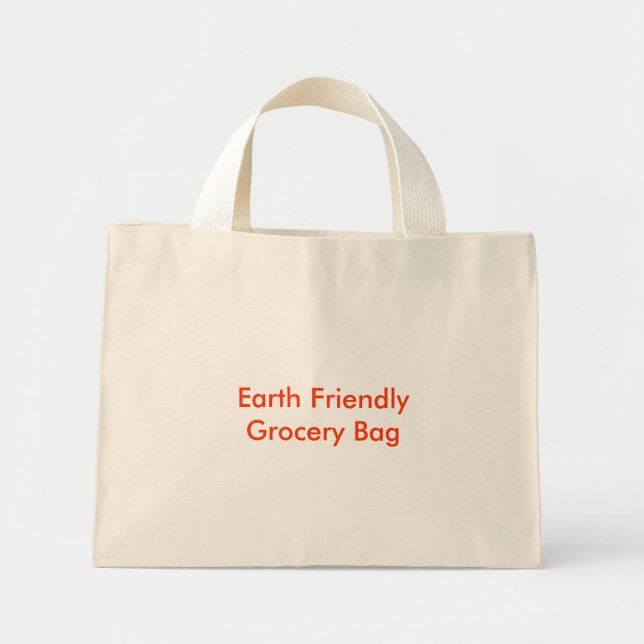 Earth Friendly Grocery Bag (Front)