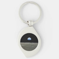 Earth from Moon in Black Space: Earthrise