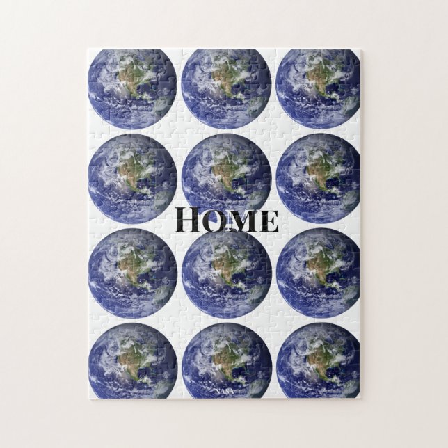 Earth from Space, Blue Marble by NASA Jigsaw Puzzle (Vertical)