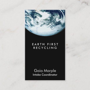 Earth from Space Card
