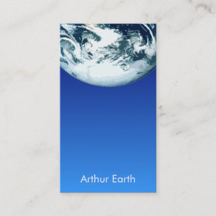 Earth from Space Card