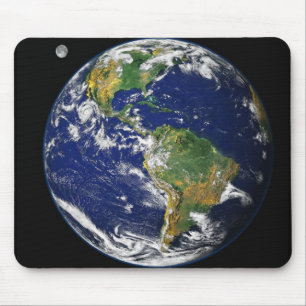 Earth from space mouse mat