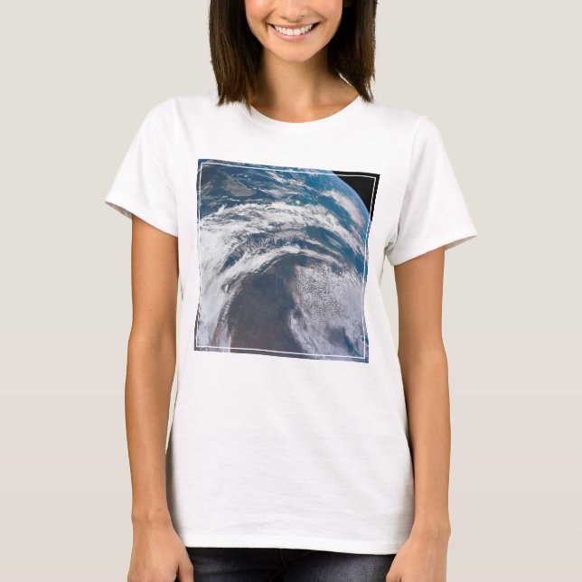 Earth From The Apollo 12 Spacecraft. T-Shirt (Front)