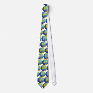 Earth Globe Tie
