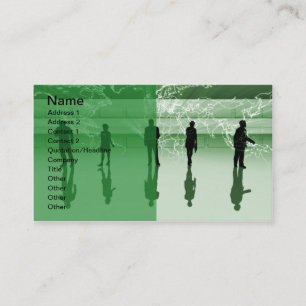 Earth_Green_2_vers Business Card