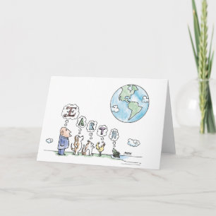 Earth Greeting Card