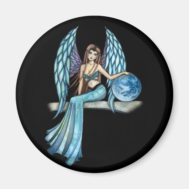 Earth Guardian Angel Fairy Magnet (Front)