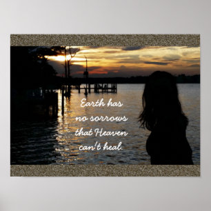 Earth has no sorrows - art print