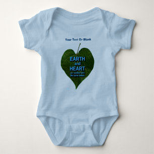 Earth - Heart Anagram Baby Bodysuit