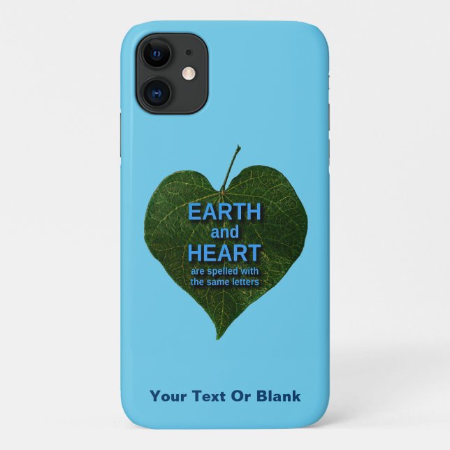 Earth - Heart Anagram Case-Mate iPhone Case (Back)