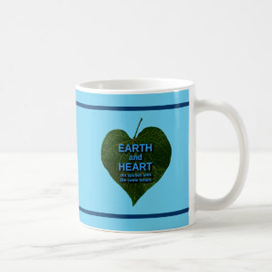 Earth - Heart Anagram Coffee Mug