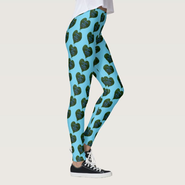 Earth - Heart Anagram Leggings (Right)