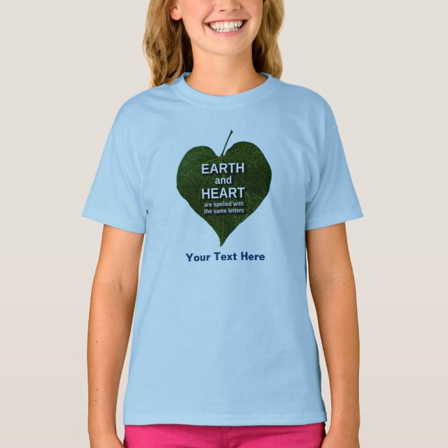 Earth - Heart Anagram T-Shirt (Front)
