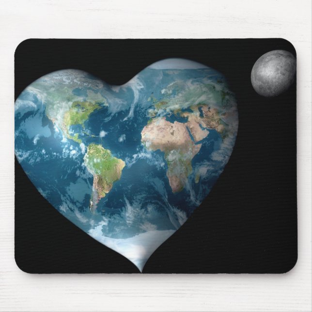 Earth Heart Mouse Mat (Front)