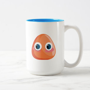 Earth Hole baby dragon - Two-Tone Coffee Mug