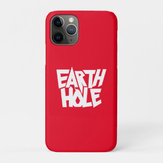Earth Hole for iPhone case Red