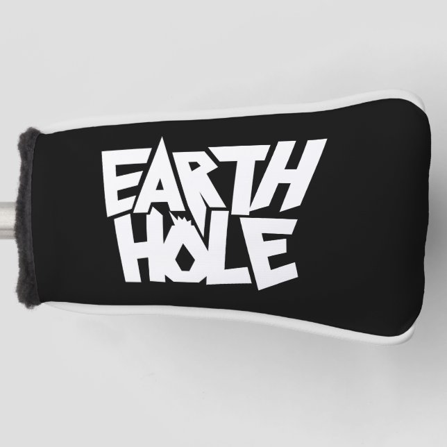 Earth Hole golf head cover (Front)