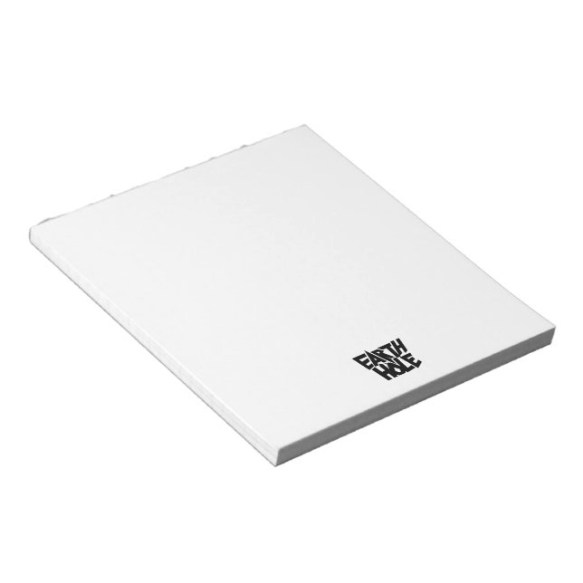 Earth Hole Notepad (Angled)