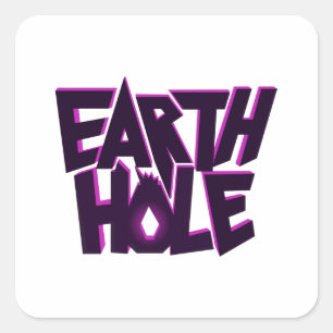 Earth Hole sticker