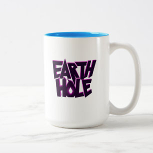 Earth Hole -  Two-Tone Coffee Mug