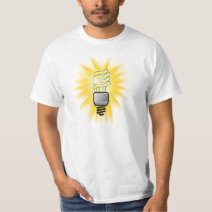 Earth Hour - Energy Saver Light Bulb T-Shirt