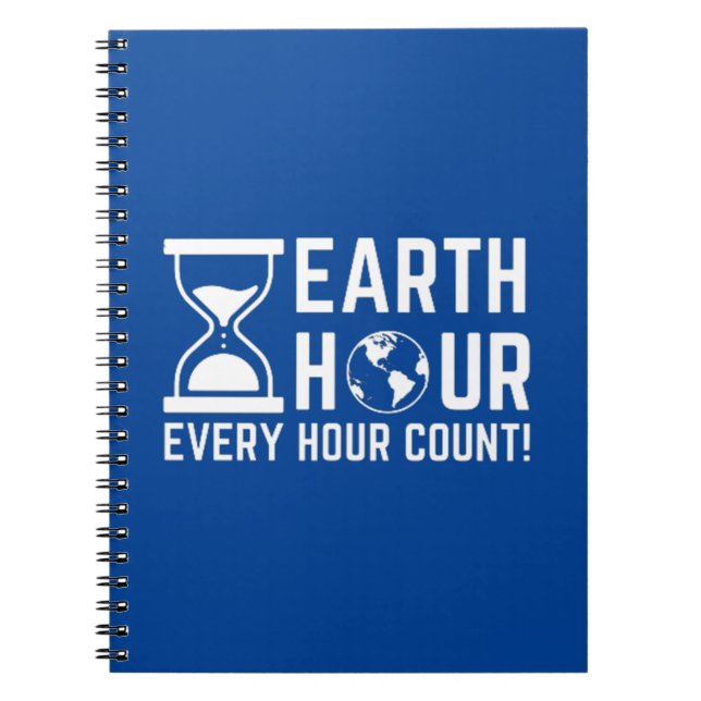 Earth Hour Notebook (Front)