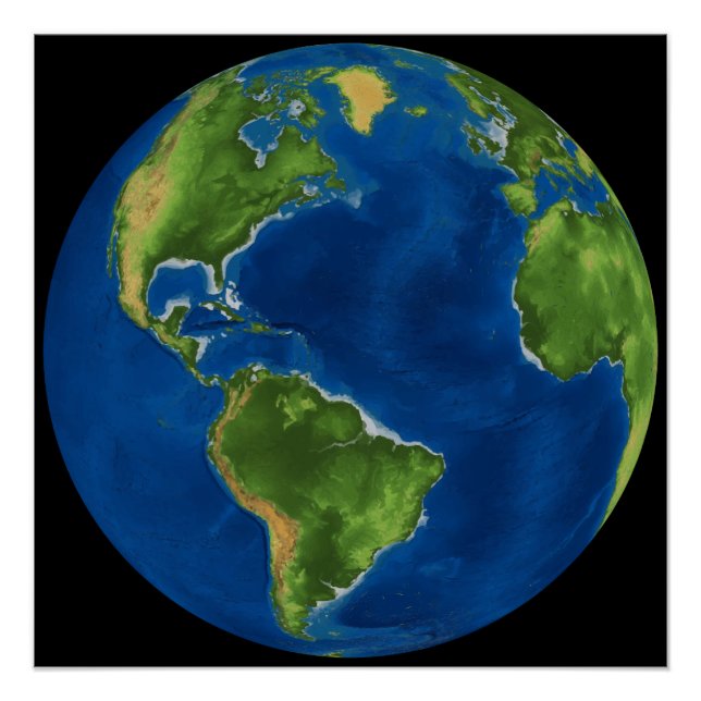 Earth Illustration Poster (Front)