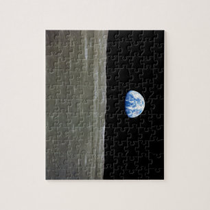 Earth in Space from the Moon Jigsaw Puzzle