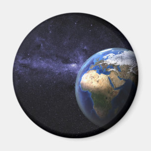 Earth in space magnet