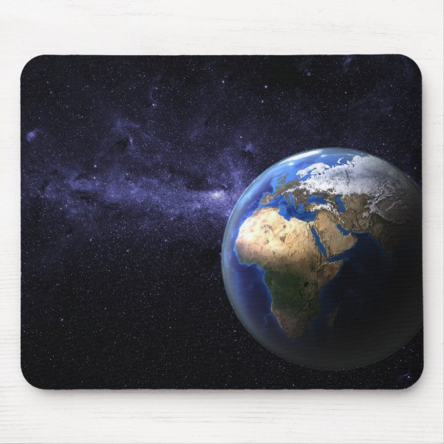 Earth in space mouse mat (Front)