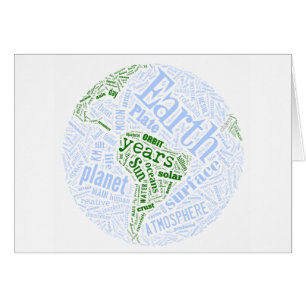 Earth in Tagxedo