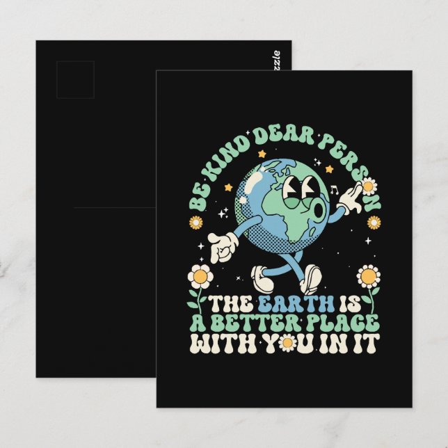  Earth Is A Better Place With You In It Postcard (Front/Back)