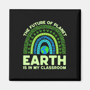 Earth Is In My Clroom Earth Day Environmental Rain Magnet