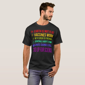 Earth is not flat T-Shirt