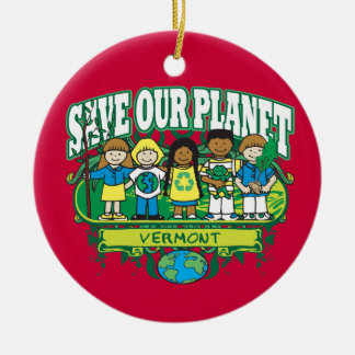Earth Kids Vermont Ceramic Tree Decoration