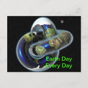 Earth knot postcard
