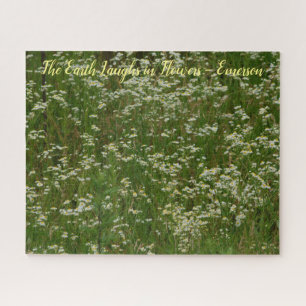 Earth Laughs in Flowers Meadow Jigsaw Puzzle